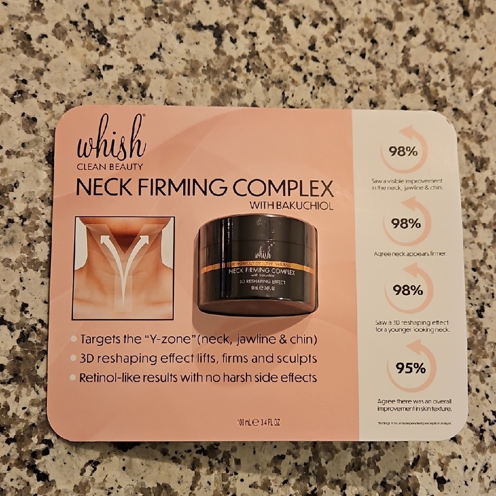 whish Neck Firming Complex - Peach Pink & Black